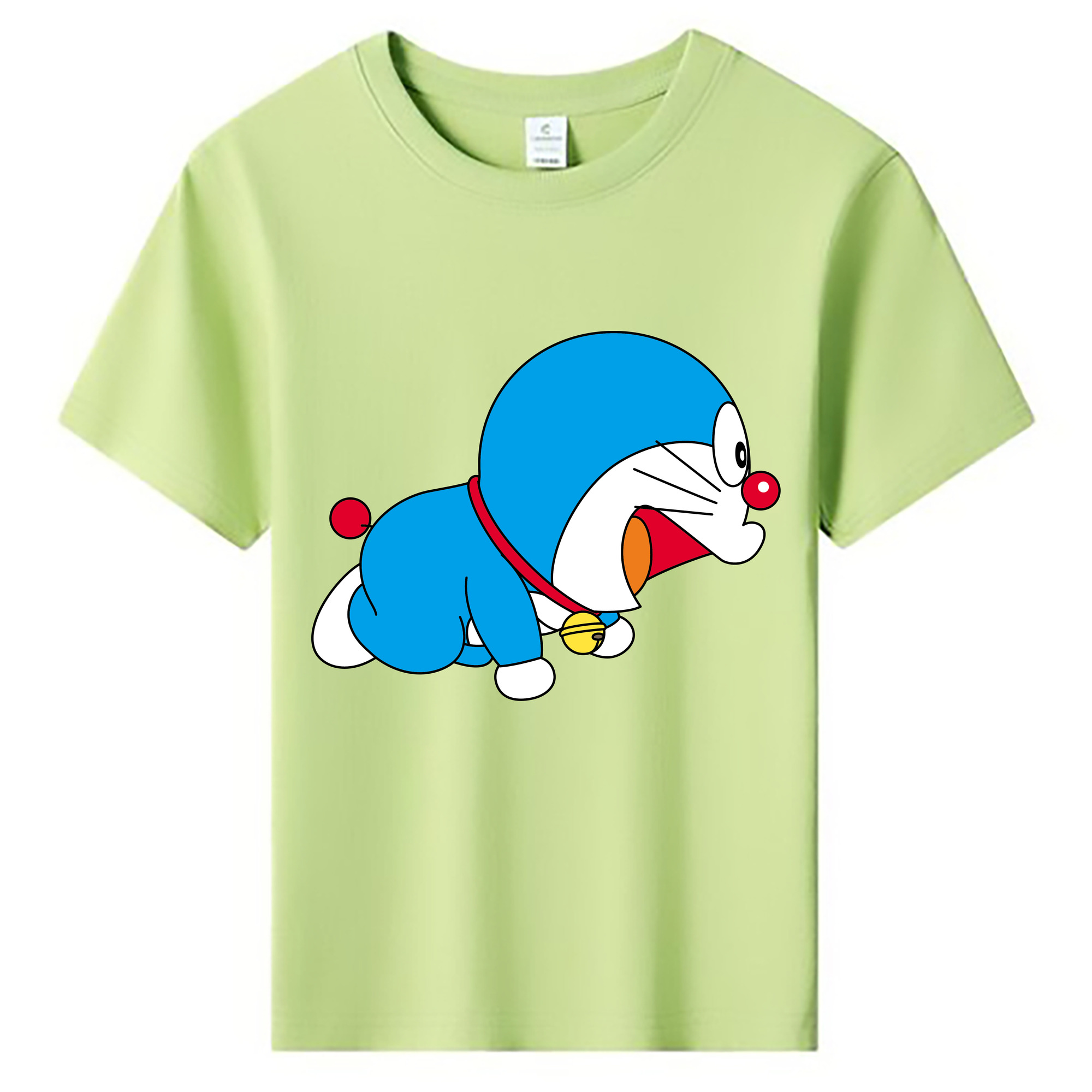 （画像用） ドラえもん Doraemon 綿100％キッズTシャツ（フロントプリント）